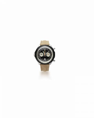 Breitling. A stainless steel automatic chronograph wristwatch