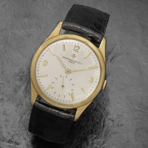 Vacheron & Constantin. An 18K gold manual wind wristwatch