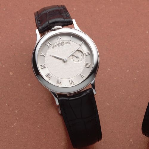 Vacheron & Constantin. An 18K white gold manual wind wristwatch