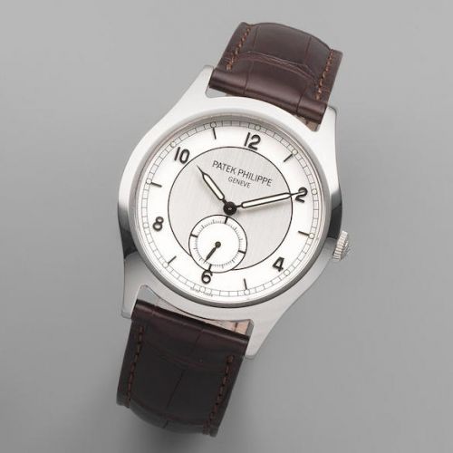 Patek Philippe. A stainless steel Limited Edition manual wind wristwatch