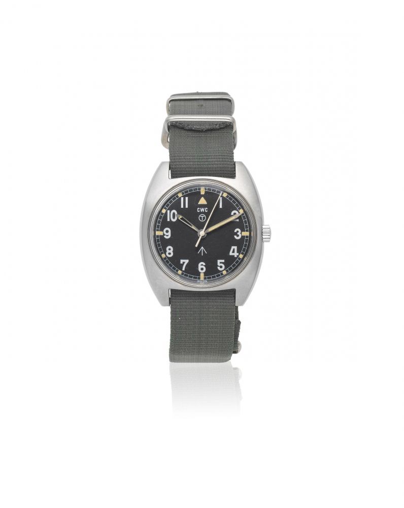 CWC. A stainless steel manual wind military wristwatch issued to the British Army
