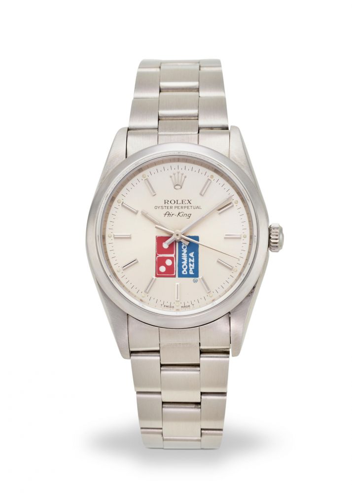 ROLEX. A STAINLESS STEEL AUTOMATIC WRISTWATCH