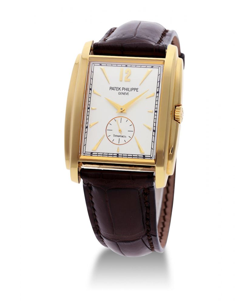 Patek Philippe | Gondolo Ref.5124J-001, A Fine and Rare Yellow Gold Wristwatch Retailed by Tiffany & Co., Circa 2017