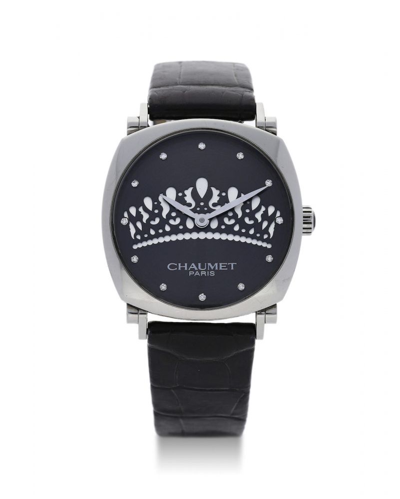 Chaumet | Dandy Tiara, A Lady's Stainless Steel Wristwatch with Diamond Hour Indexes, Circa 2000
