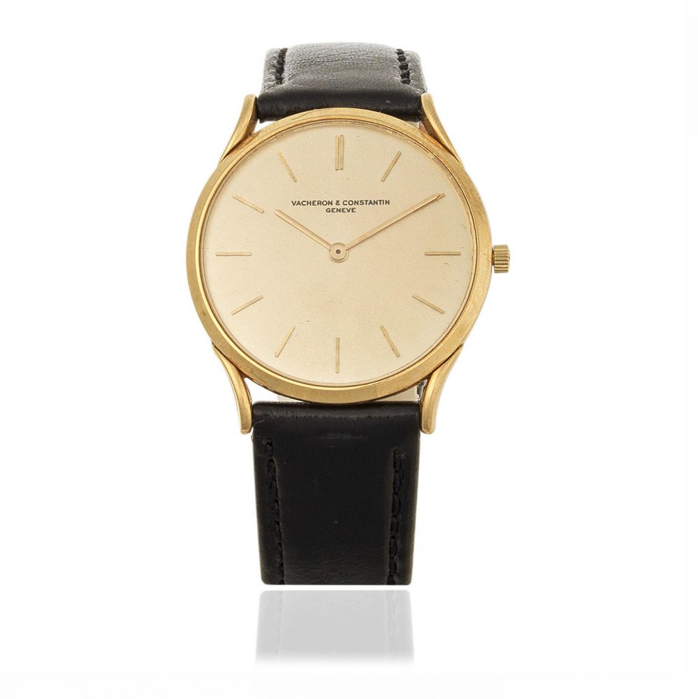 Vacheron & Constantin. An 18K gold manual wind wristwatch