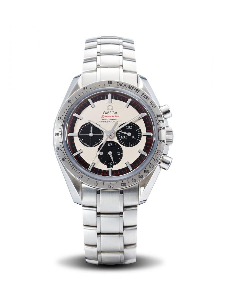 Omega | Speedmaster Legend Paul Newman, A Limited Edition Stainless Steel Chronograph Bracelet Watch with Date, circa 2005