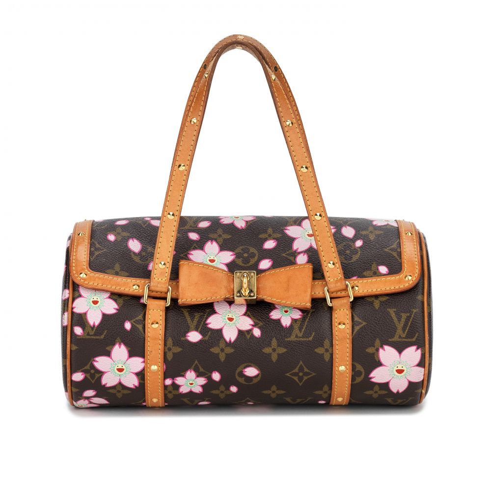 LOUIS VUITTON X TAKASHI MURAKAMI: A CHERRY BLOSSOM MONOGRAM PAPILLON