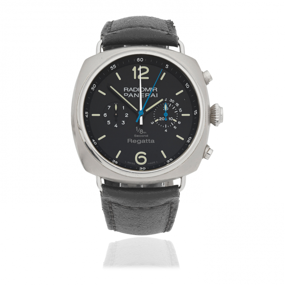 Panerai. A Limited Edition titanium automatic chronograph wristwatch