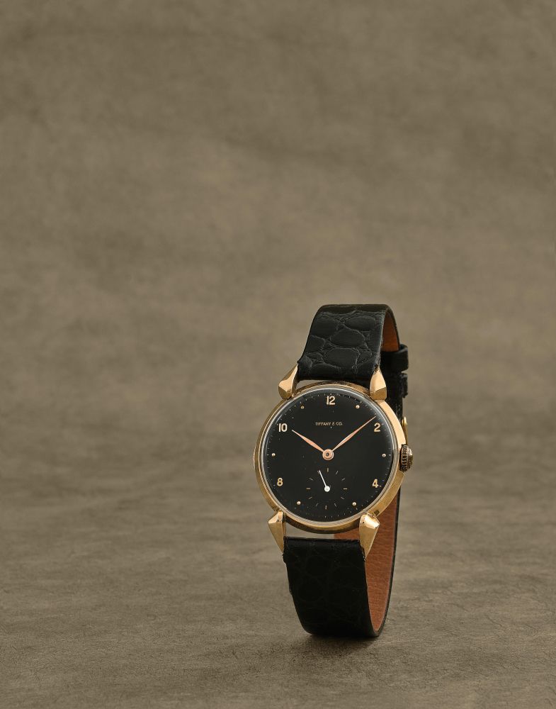 Record pour Tiffany & Co. Montre bracelet en or jaune 18K (750) mouvement mecanique