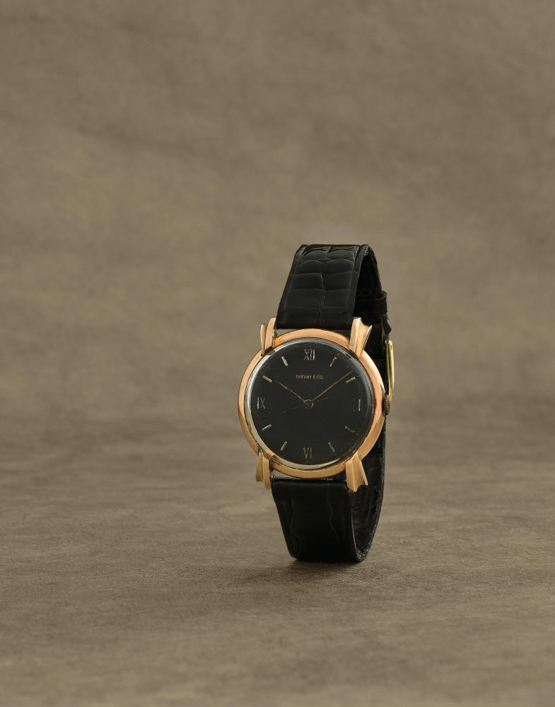 Fortis pour Tiffany & Co. Montre bracelet en or jaune 18K (750) mouvement mecanique