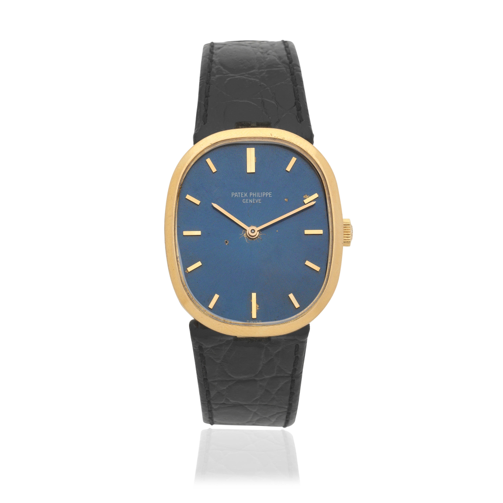 Patek Philippe. A lady's 18K gold manual wind wristwatch