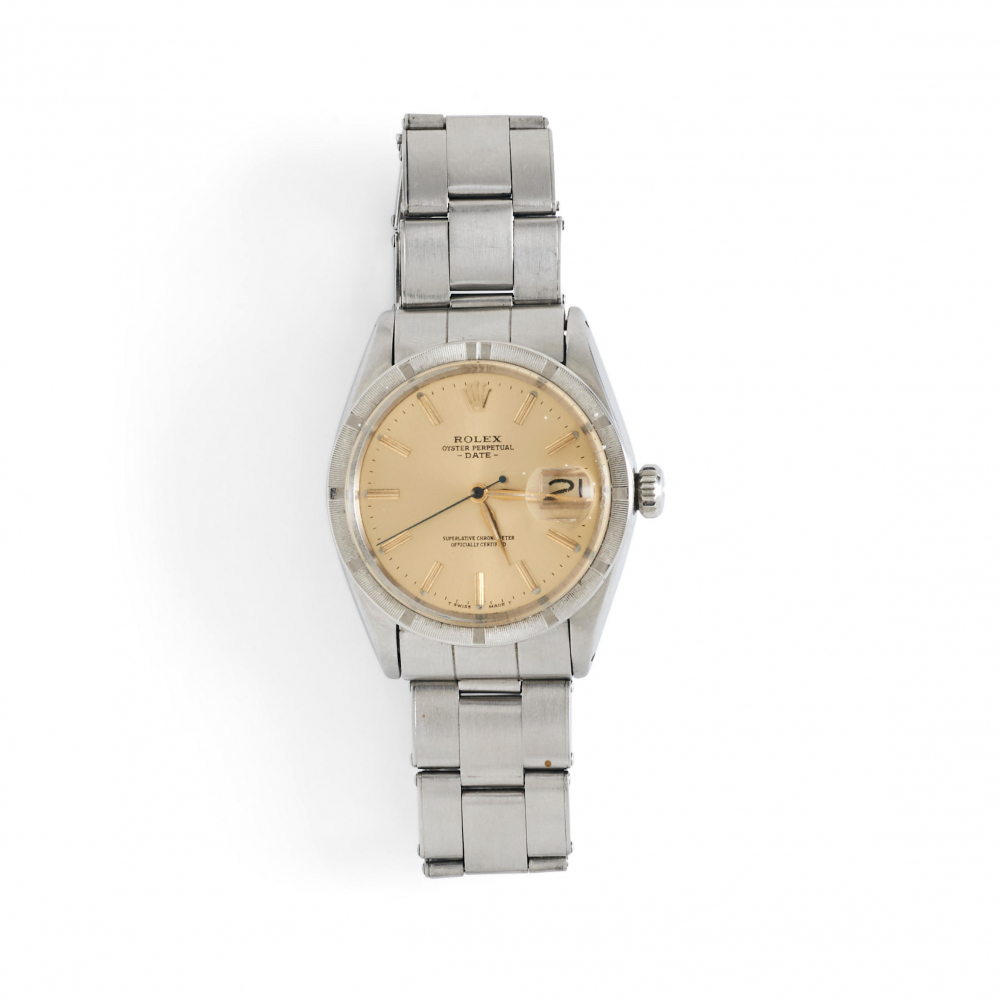 ROLEX: A STAINLESS STEEL WRISTWATCH