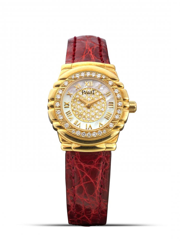 PIAGET | TANAGRA, REF.16033, A YELLOW GOLD AND DIAMOND-SET WRISTWATCH, CIRCA 1995