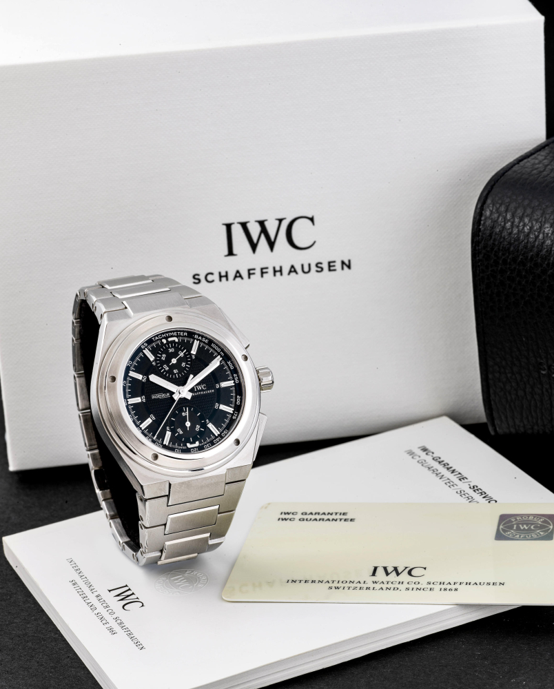 IWC | INGENIEUR, REF.IW372501, A STAINLESS STEEL CHRONOGRAPH WRISTWATCH, CIRCA 2010
