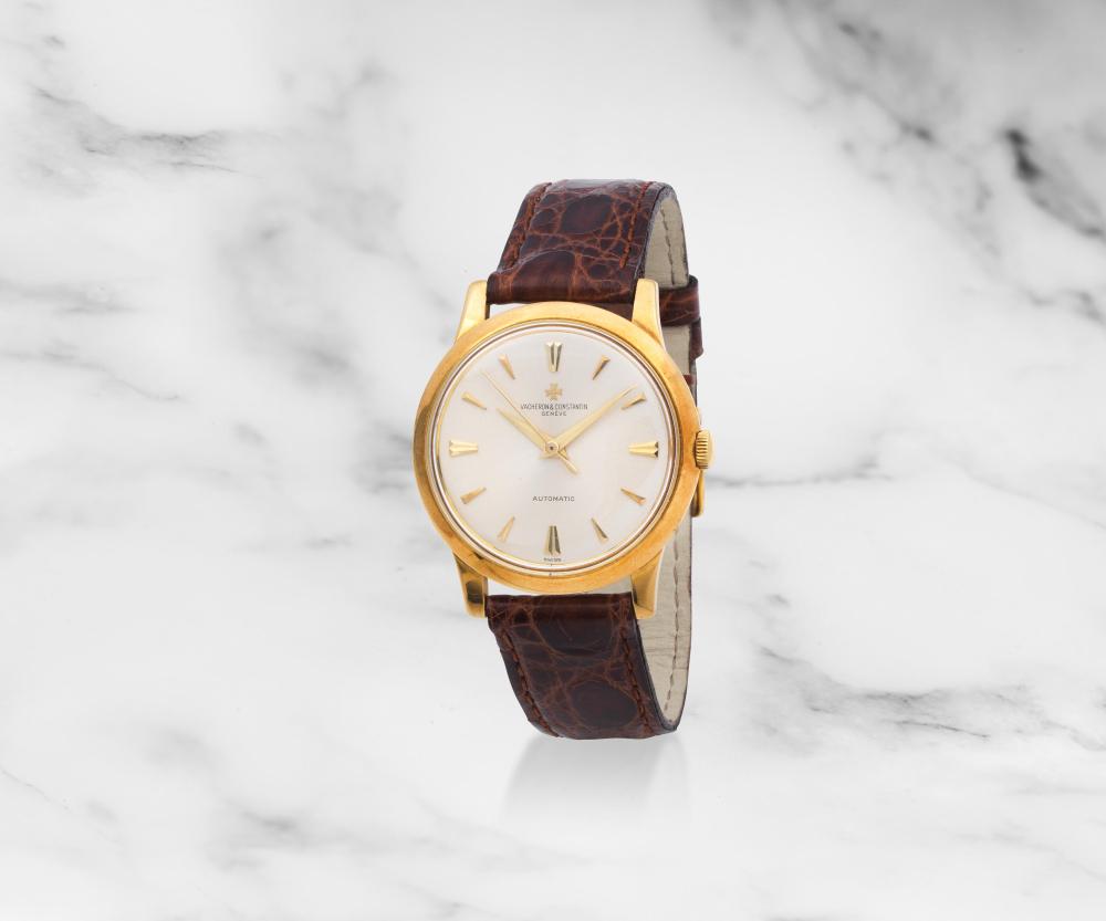 Vacheron & Constantin. An 18K gold automatic wristwatch