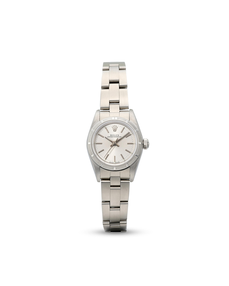 [NO RESERVE] ROLEX | OYSTER PERPETUAL, REF.76030, A LADY'S STAINLESS STEEL BRACELET WATCH, CIRCA 1998