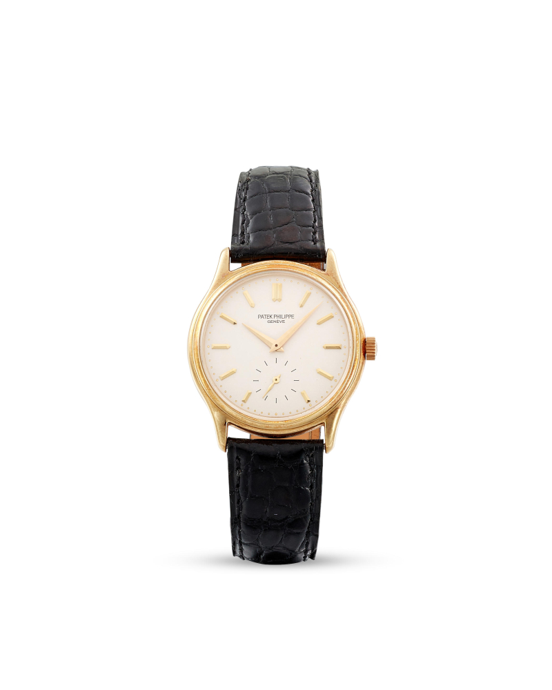 PATEK PHILIPPE | REF.3923, A YELLOW GOLD WRISTWATCH, CIRCA 1990