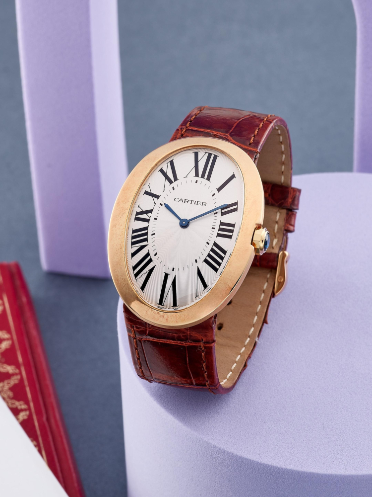 CARTIER | BAIGNOIRE, REF.3031, A YELLOW GOLD WRISTWATCH, CIRCA 2010