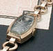 Rolex. A lady's 9ct gold gold bracelet watch