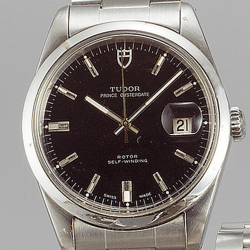 Tudor. A gents stainless steel oversize centre seconds automatic calendar bracelet watch