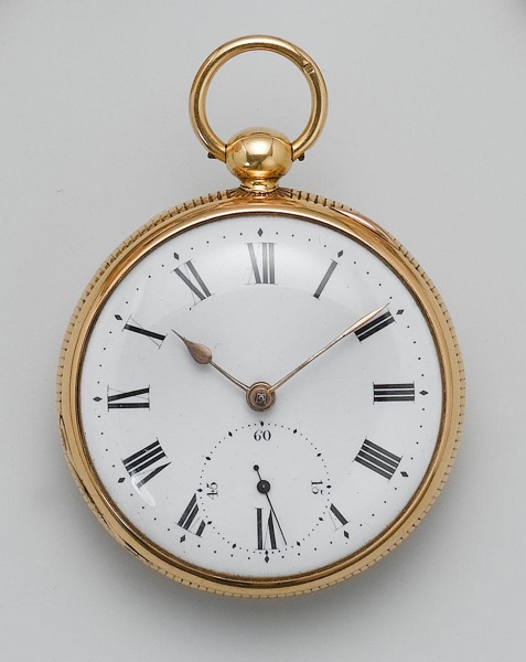 Desbois and Wheeler. An 18ct gold open face pocket watch