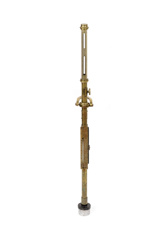 An early 20th century brass cased marine barometer
