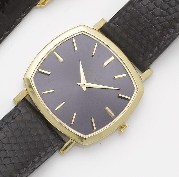 Piaget. An 18ct gold automatic wristwatch