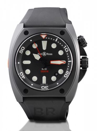 Bell & Ross. A fine stainless steel automatic divers watch with inner bezel and calendar