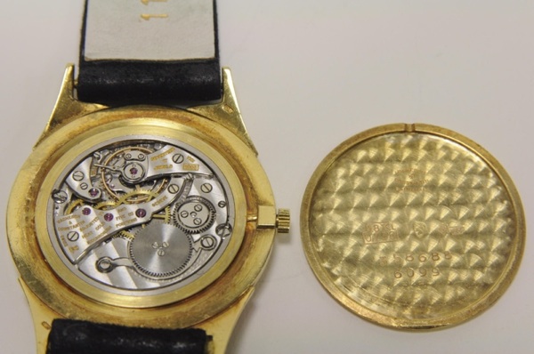 Vacheron & Constantin. A fine 18K yellow gold slim wristwatchRef:6099, Case no. 358688, Movement no. 531622, circa 1957