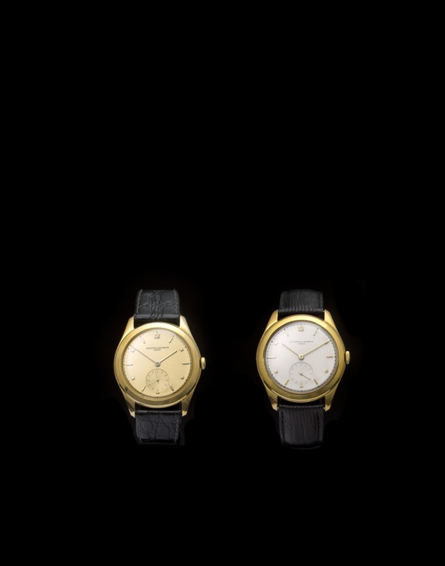 Vacheron & Constantin. A fine 18K yellow gold commemorative wristwatchJubilé, Ref: 4600, Case no. 317251, Movement no. 485179, 1949