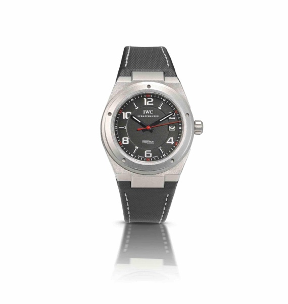 IWC. A fine limited edition titanium calendar automatic wristwatch