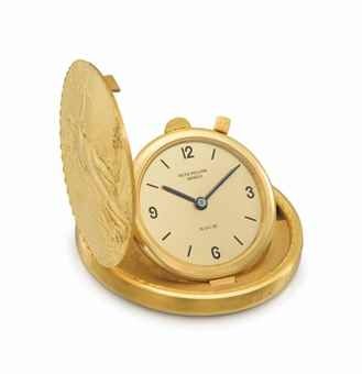 Patek Philippe. A fine and rare 18K gold United States of America Twenty Dollars Coin watch with champagne dial
