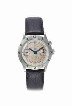 Omega. A Fine Stainless Steel Chronograph Wristwatch