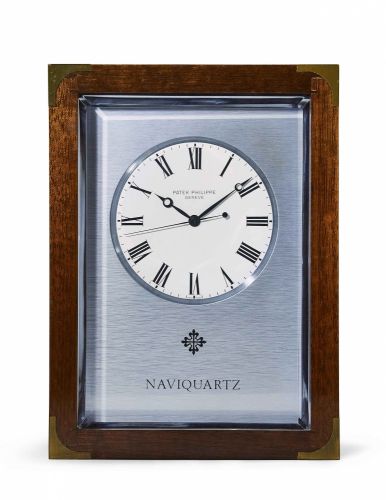 PATEK PHILIPPE, NAVIQUARTZ ELECTRONIC DESK CHRONOMETER, REF. 1200