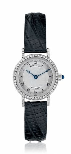 BREGUET, LADIES WRISTWATCH WITH DIAMOND BEZEL, REF. 8550