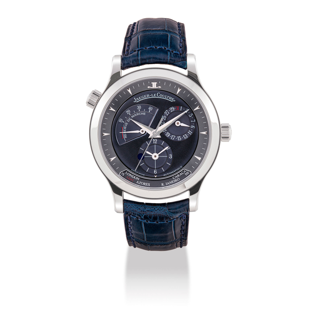 JAEGER-LECOULTRE, LIMITED EDITION PLATINUM WORLD TIME -