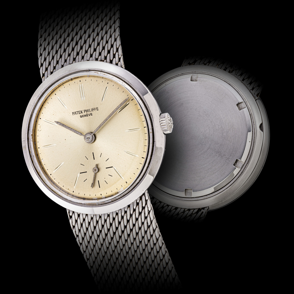 PATEK PHILIPPE, STEEL, REF. 3418 -
