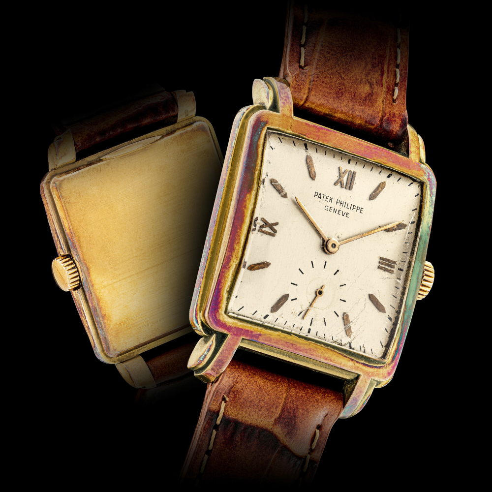 PATEK PHILIPPE, GOLD, REF. 2436 -