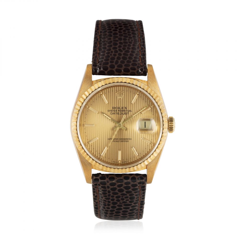 ROLEX, GOLD DATEJUST, REF. 16238 -