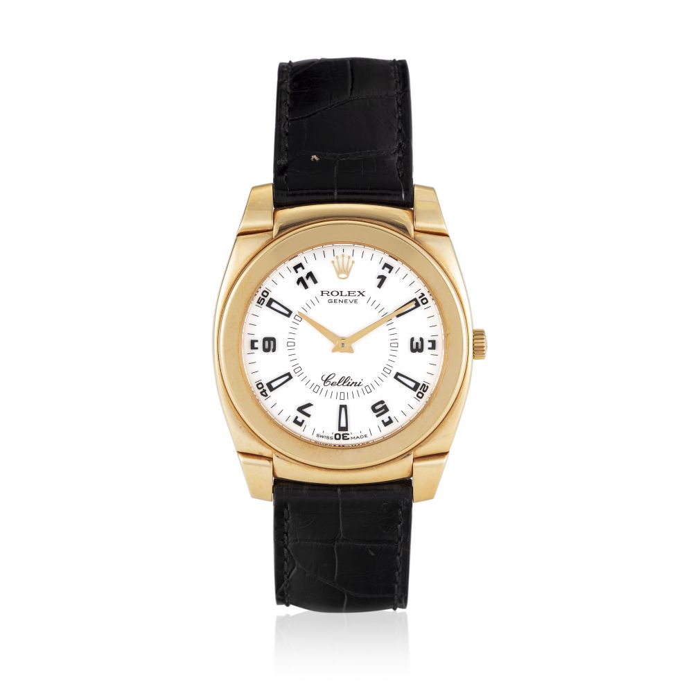 ROLEX, GOLD CELLINI, REF. 5330 -