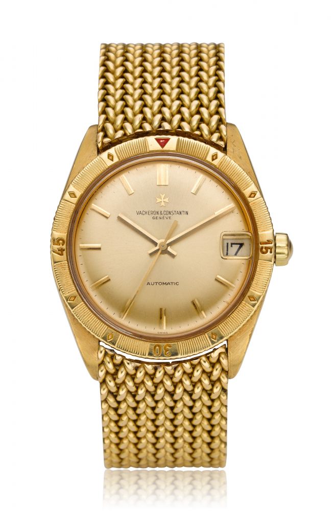 VACHERON & CONSTANTIN, “TURNOGRAPH”, 18K GOLD, REF. 6782 -