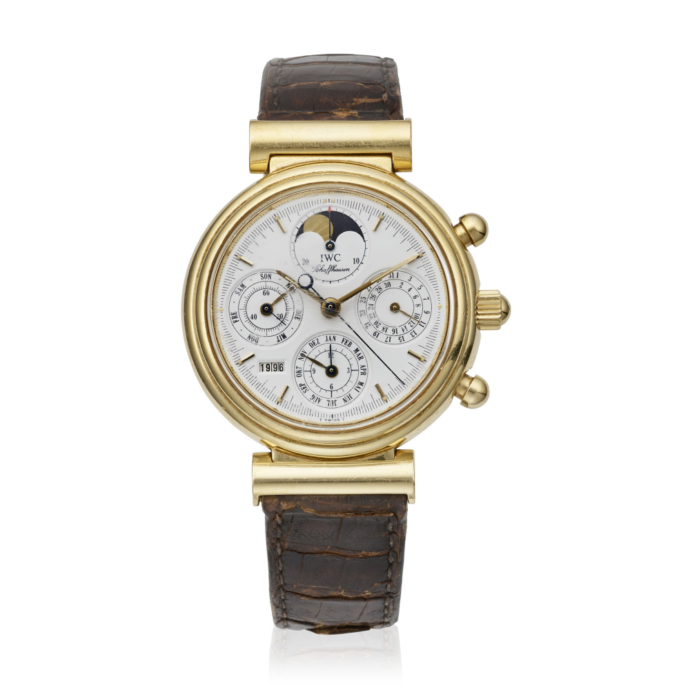 IWC, YELLOW GOLD 'DA VINCI', REF. 9252 -