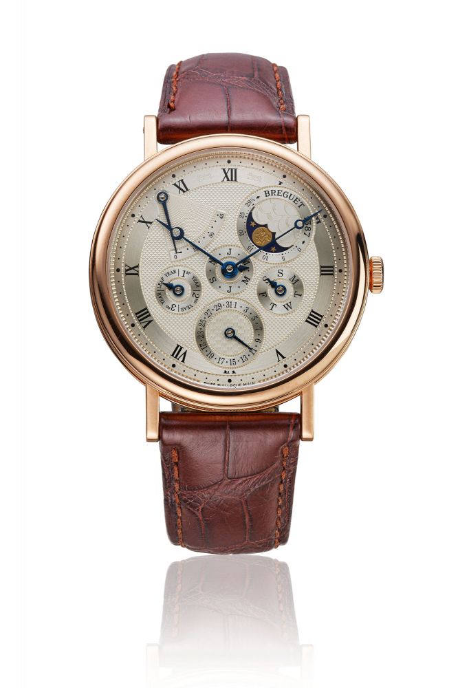 BREGUET, PINK GOLD CLASSIQUE GRANDE COMPLICATION WRISTWATCH, REF. 5327 - MOVEMENT NO. 50'636, CASE NO. 1387 AS