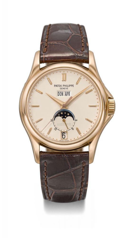 PATEK PHILIPPE, PINK GOLD LIMITED EDITION ANNUAL CALENDAR WRISTWATCH, MADE FOR THE 125TH ANNIVERSARY OF WEMPE, REF. 5125R - NO. 025/125, MOVEMENT NO. 3’360’283, CASE NO. 4’213’633