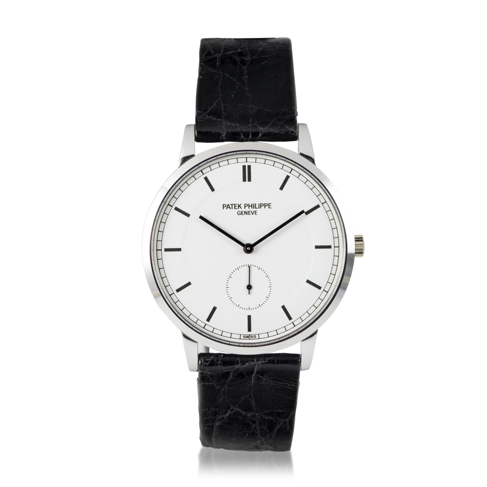 PATEK PHILIPPE, WHITE GOLD CALATRAVA, REF. 3893G -