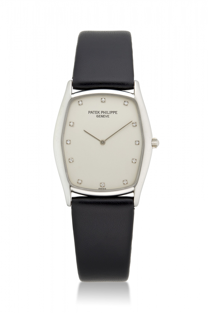 PATEK PHILIPPE, PLATINUM GONDOLO, REF. 3842 -