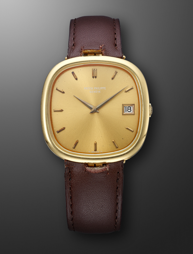 PATEK PHILIPPE, YELLOW GOLD ELLIPSE TV SCREEN, REF. 3604" -