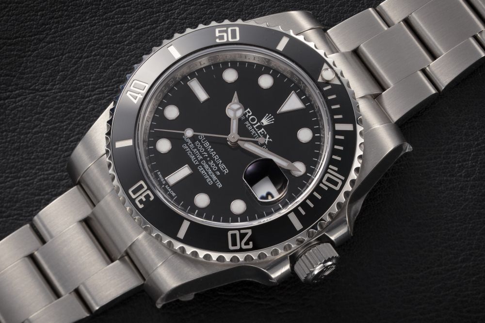 ROLEX, SUBMARINER DATE REF. 116610LN, A STEEL AUTOMATIC WRISTWATCH - 6H82C441