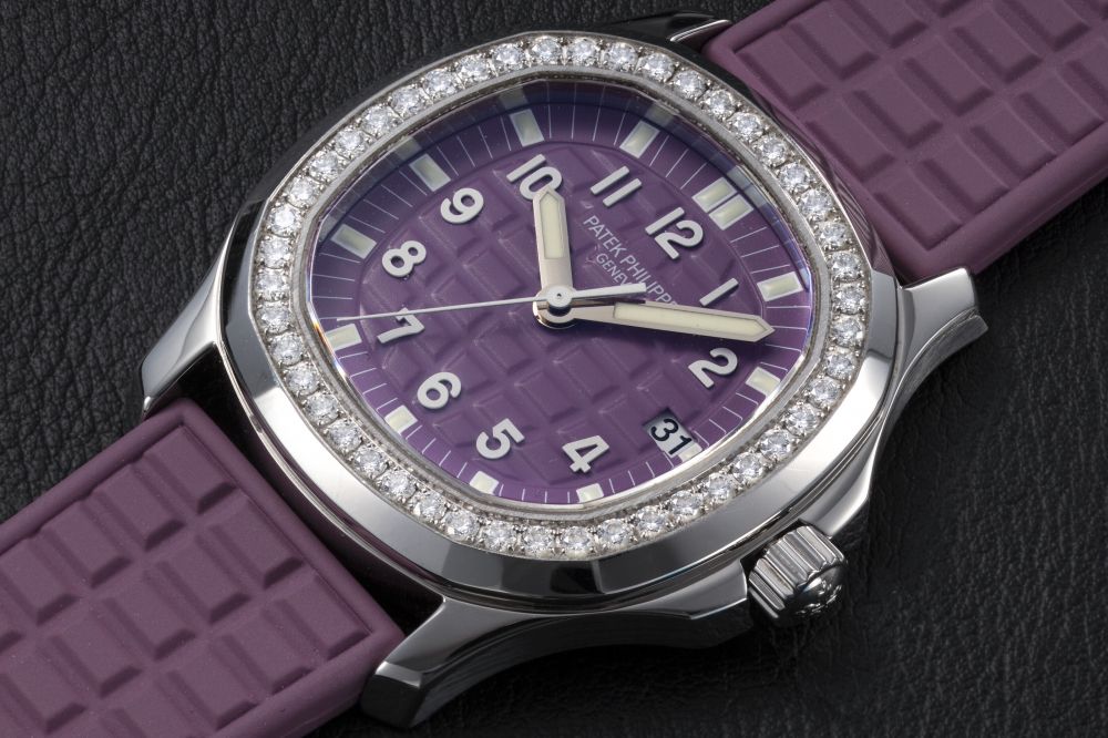 PATEK PHILIPPE, AQUANAUT “LUCE” REF. 5067A, A STEEL AND DIAMOND-SET WRISTWATCH - CASE