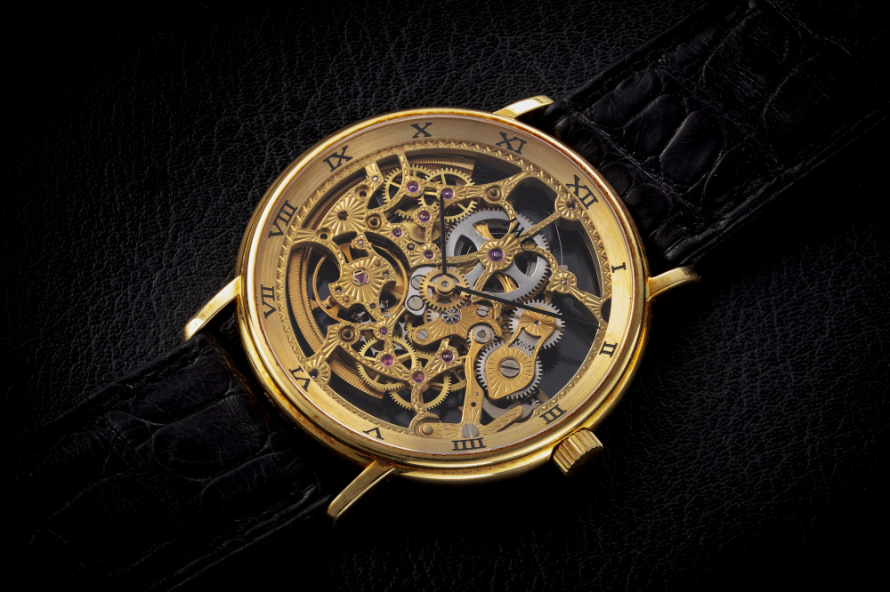 IWC, PORTOFINO REF. 2701, AN ATTRACTIVE SKELETONISED AUTOMATIC WRISTWATCH - CASE